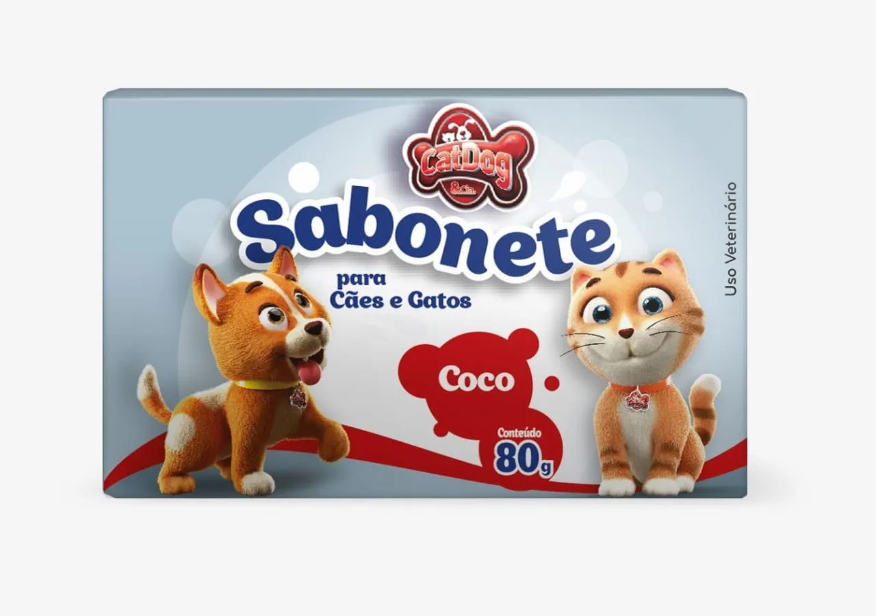 CATDOG SABONETE COCO 80 G