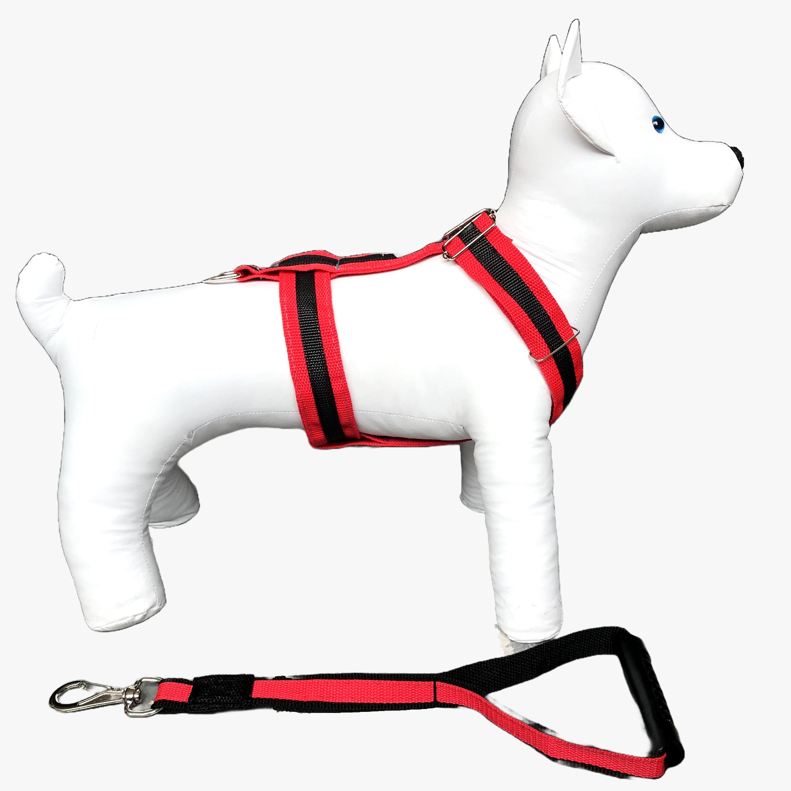 PEITORAL NYLON TRACAO PIT BULL GRANDE