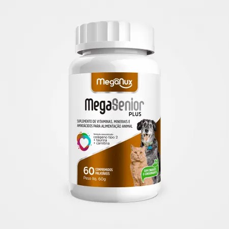 MEGASENIOR PLUS 1000MG 60 COMPR MEGANUX