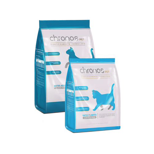 CHRONOS PET GATOS AD FRANGO  500G