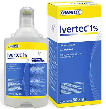 IVERTEC IVERMECTINA 1% INJ 50ML CHEMITEC