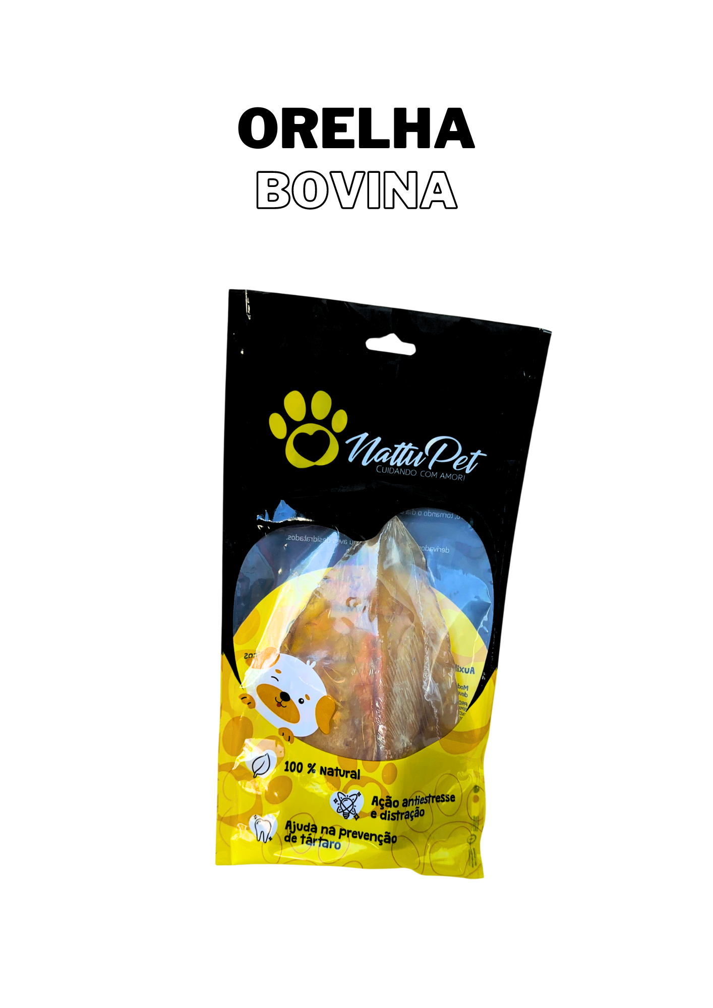 NATTUPET ORELHA BOVINA