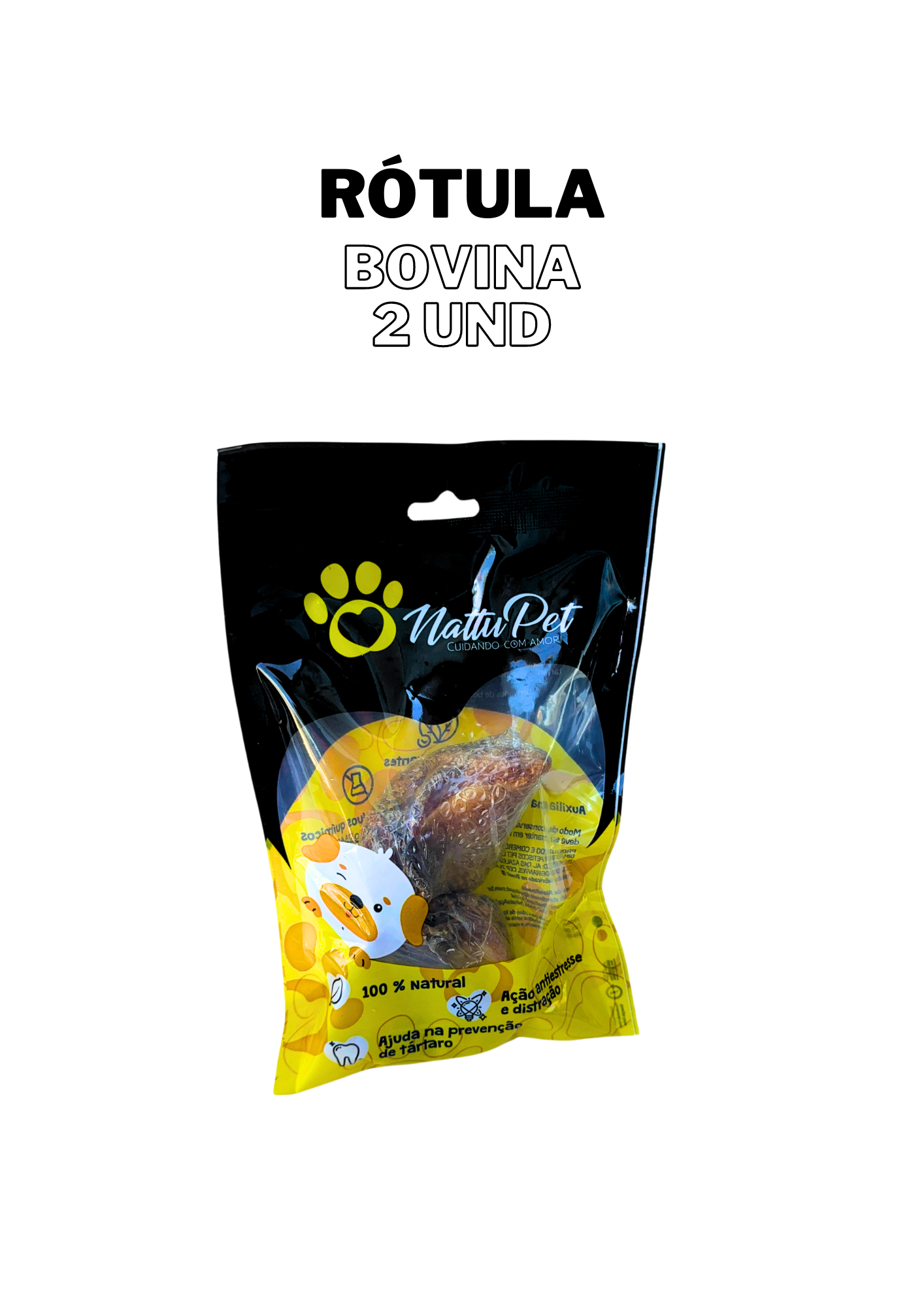 NATTUPET ROTULA BOVINA C/ 10 UND
