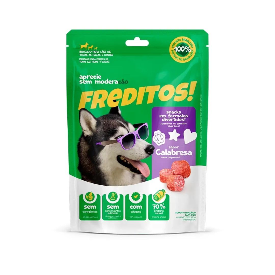 FREDITOS SNACK CAO CALABRESA 50G