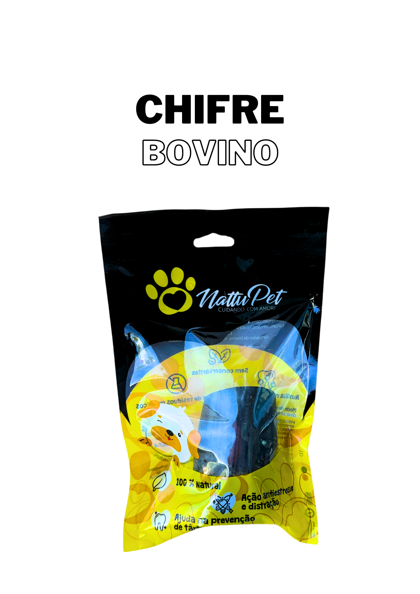 NATTUPET CHIFRE BOVINO C/15 UND
