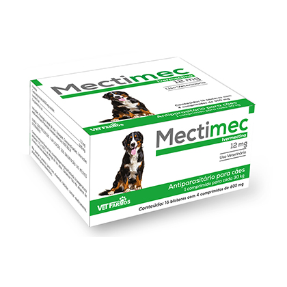 MECTMEC 12MG DISP C/ 16 BLISTER 4 COMP V