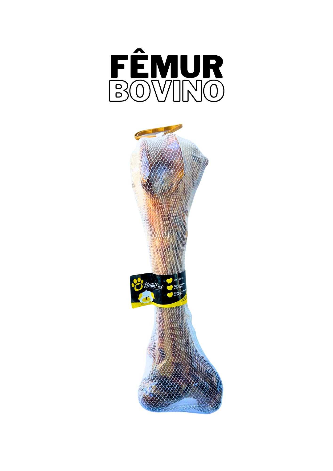 NATTUPET MEIO FEMUR BOVINO